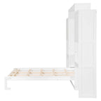 25 Inch Square Glass Top Accent Table with Marble Shelf Antique Gold
