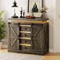 5-Drawer Accent Cabinet with LED Lighting and Motion Sensor
