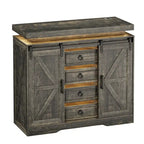5-Drawer Accent Cabinet with LED Lighting and Motion Sensor