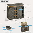 5-Drawer Accent Cabinet with LED Lighting and Motion Sensor