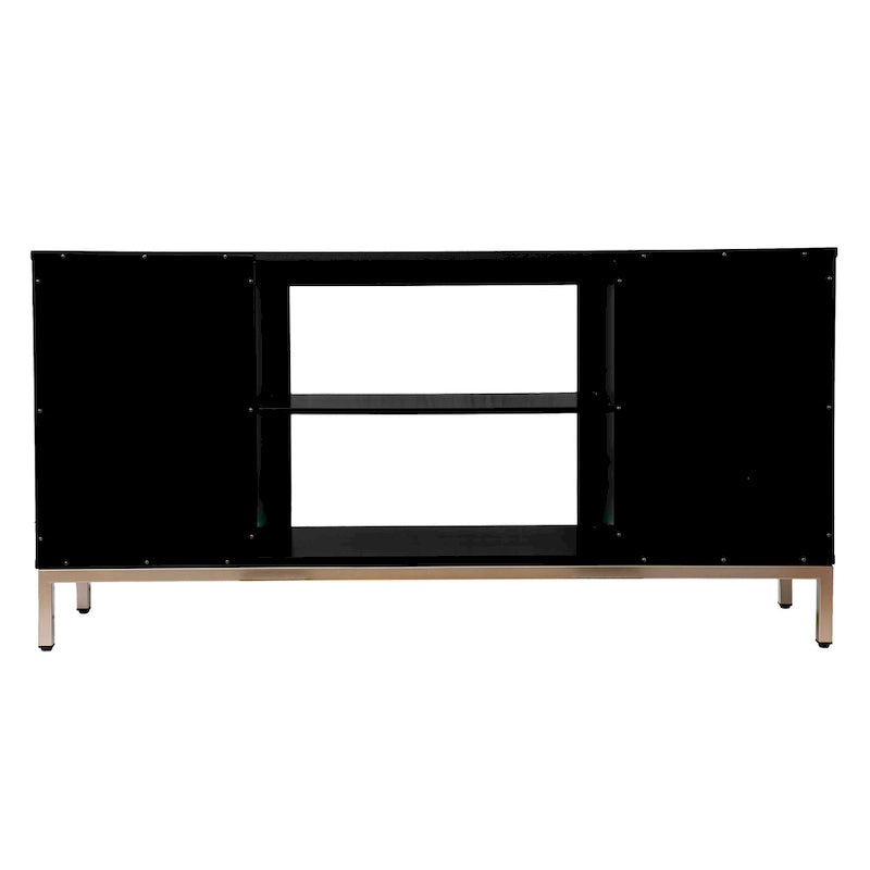 Low Profile Media TV Stand with Storage Fits 56 Inch