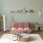 Gray Upholstered Storage Ottoman Bench Padded Seat Wooden Legs