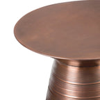 Industrieller 18 Zoll breiter Metall-Beistelltisch, vollständig montiert