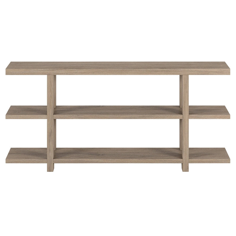 64 Inch Wide Minimalist Modern Rectangular Console Entryway Table
