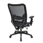 Professioneller Bürostuhl aus Netzstoff mit Akzenten in Gunmetal-Finish