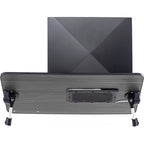 Tragbarer Laptop-Tisch mit zwei Polstern und Tablet-Fach