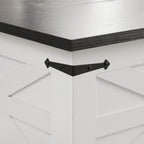 Farmhouse Lift Top Square Coffee Table with Hidden Storage