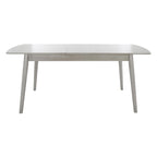 71 Inch Extendable Classic Contemporary Wood Dining Table