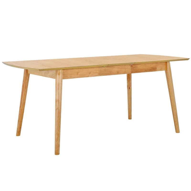 71 Inch Extendable Classic Contemporary Wood Dining Table