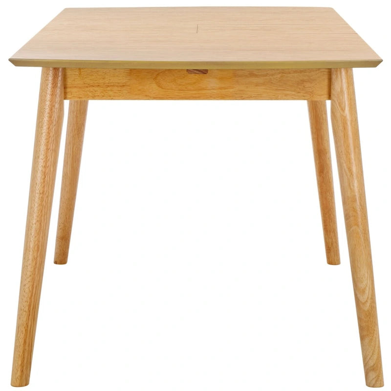 71 Inch Extendable Classic Contemporary Wood Dining Table