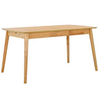 71 Inch Extendable Classic Contemporary Wood Dining Table