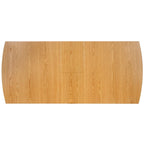 71 Inch Extendable Classic Contemporary Wood Dining Table
