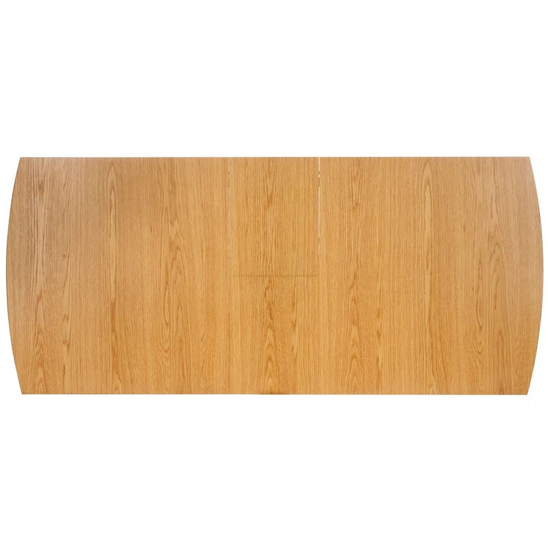 71 Inch Extendable Classic Contemporary Wood Dining Table