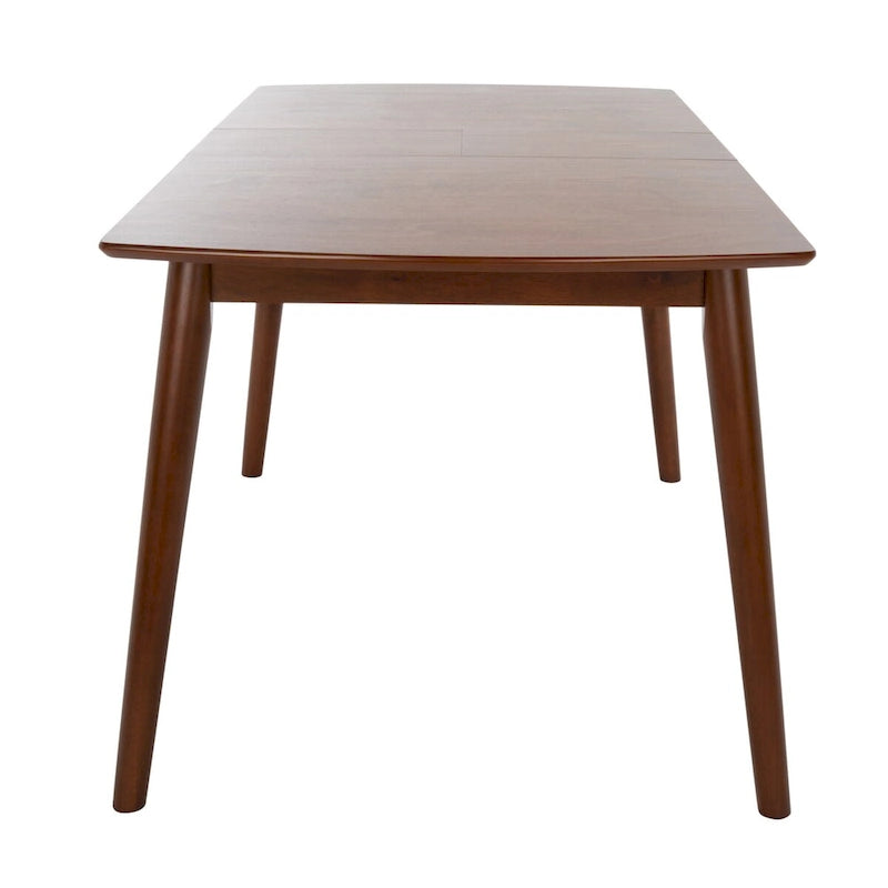 71 Inch Extendable Classic Contemporary Wood Dining Table