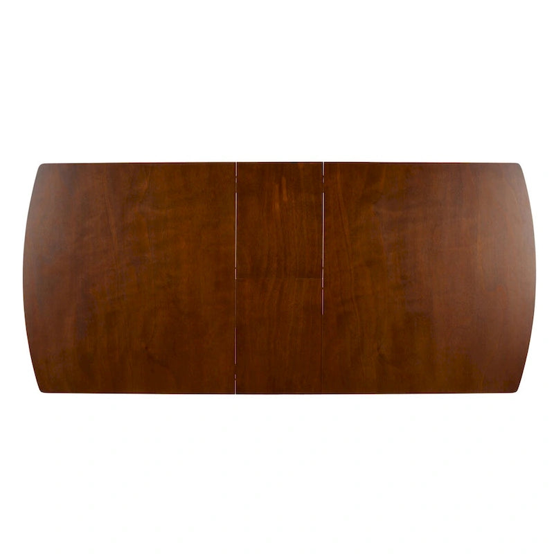 71 Inch Extendable Classic Contemporary Wood Dining Table