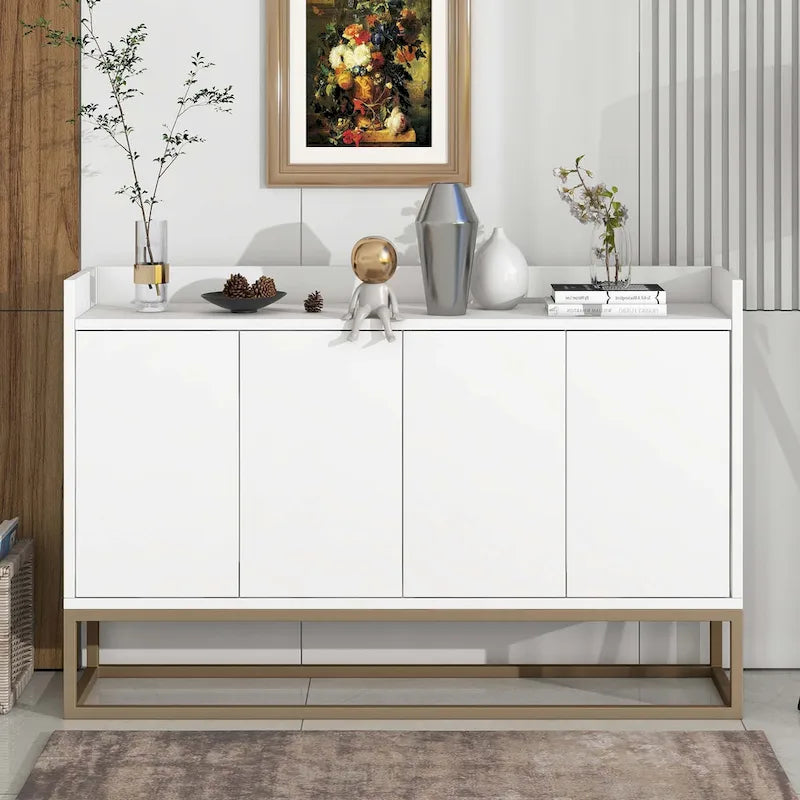 Modern Sideboard Elegant Buffet Cabinet with Large Storage
