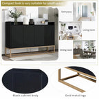 Modern Sideboard Elegant Buffet Cabinet with Large Storage