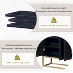 Modern Sideboard Elegant Buffet Cabinet with Large Storage